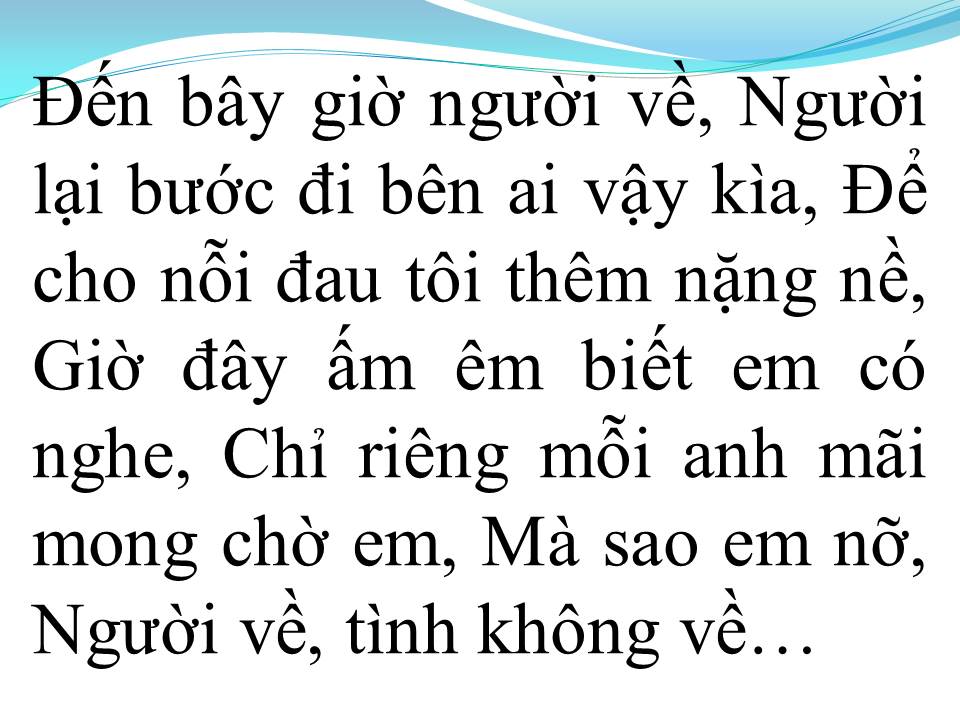 Lời bài hát TRANG GIẤY TRẮNG