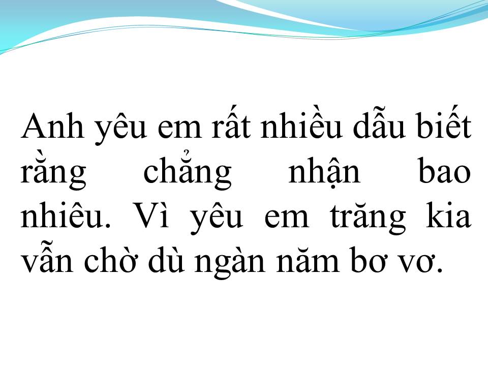 Lời bài hát TRĂNG BƠ VƠ