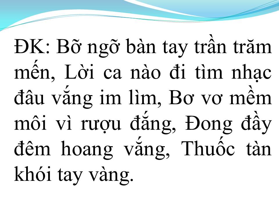 Lời bài hát SAO ĐỔI NGÔI