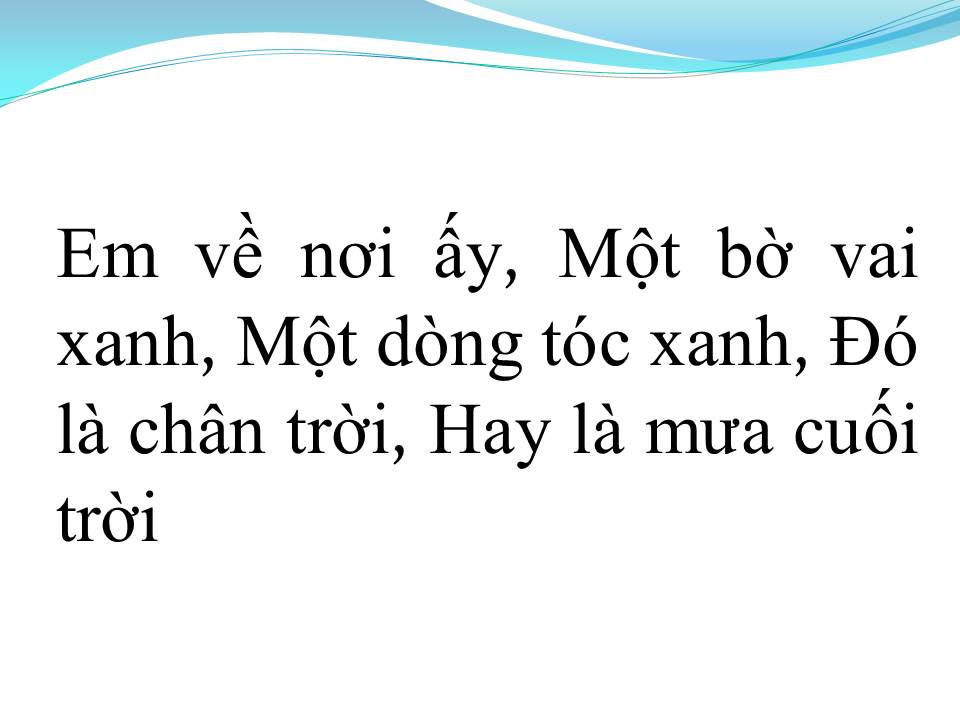 Lời bài hát GIẤC MƠ TRƯA