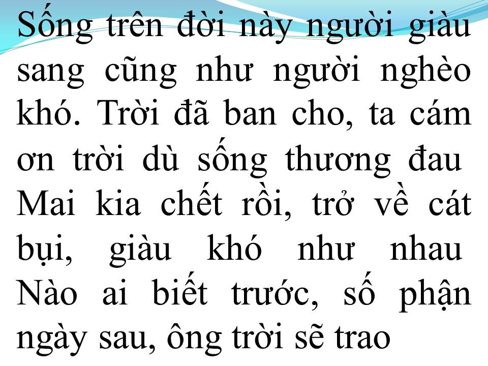 Lời bài hát TRỞ VỀ CÁT BỤI
