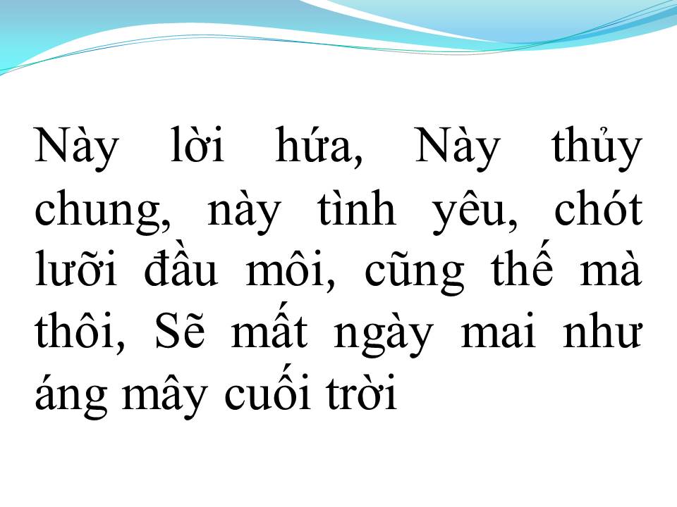 Lời bài hát TRỞ VỀ CÁT BỤI