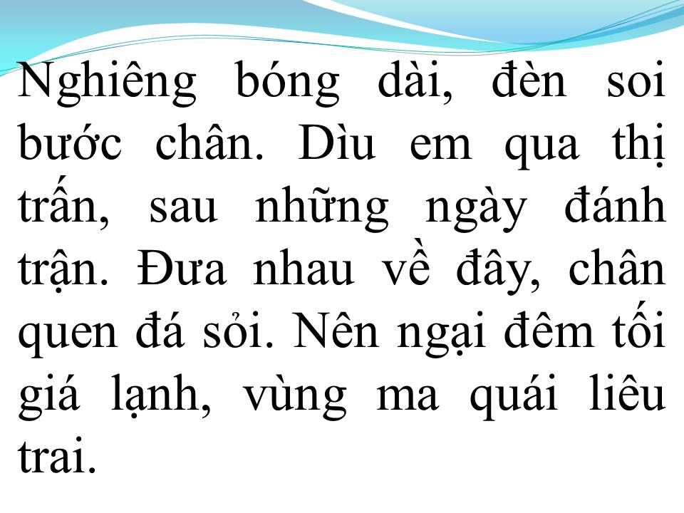 Lời bài hát THỊ TRẤN VỀ ĐÊM