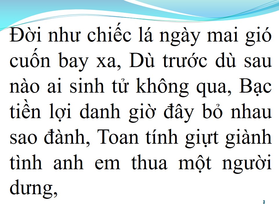 Lời bài hát THUA MỘT NGƯỜI DƯNG