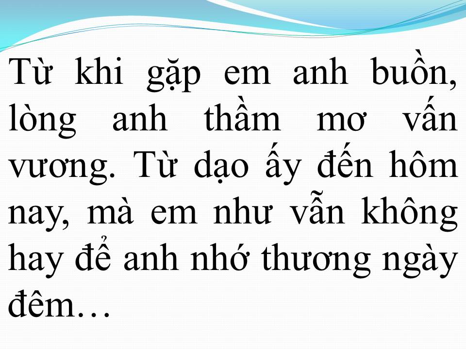 Lời bài hát TƯƠNG TƯ NÀNG CA SĨ