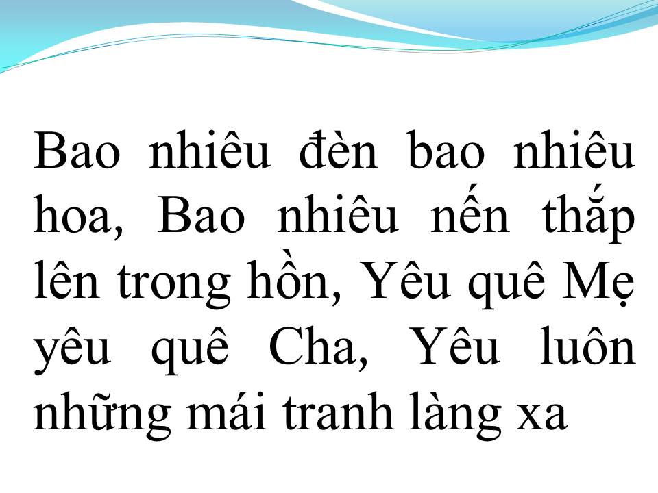 Lời bài hát THƯƠNG QUÁ VIỆT NAM