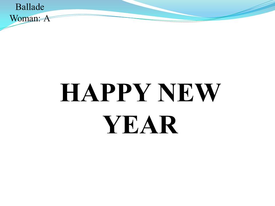 Lời bài hát HAPPY NEW YEAR
