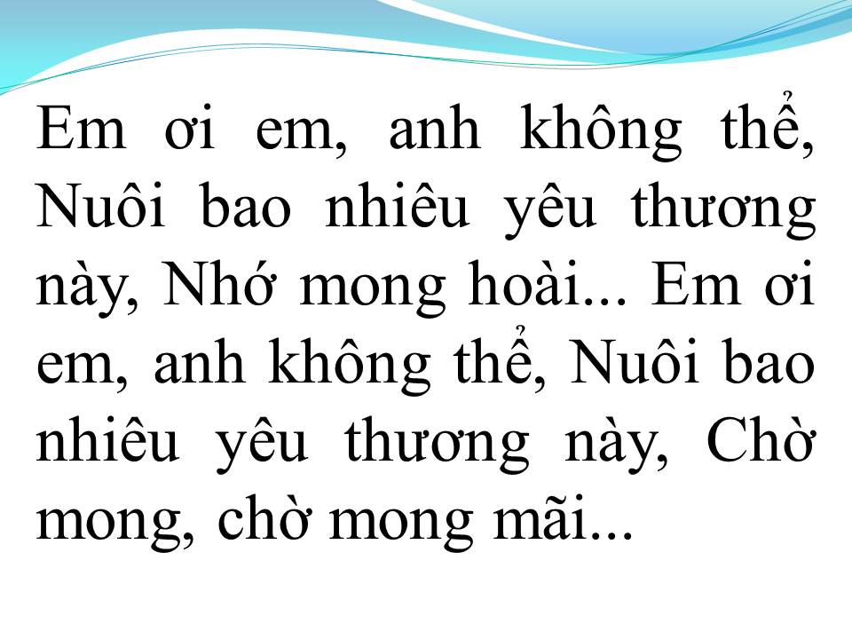 Lời bài hát TRẢ NỢ TÌNH XA