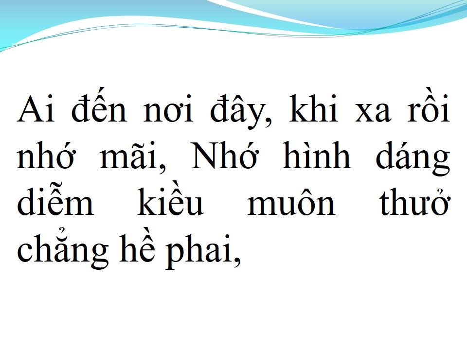 Lời bài hát NHỚ BIỂN NHA TRANG (TÂN CỔ)