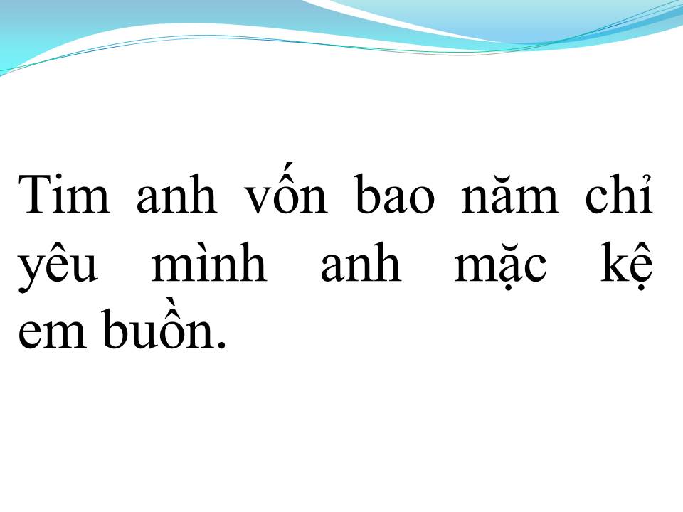 Lời bài hát NỬA ĐỜI LẦM TIN