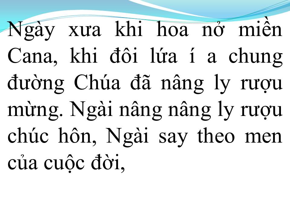 Lời bài hát KHI HOA NỞ MIỀN CANA