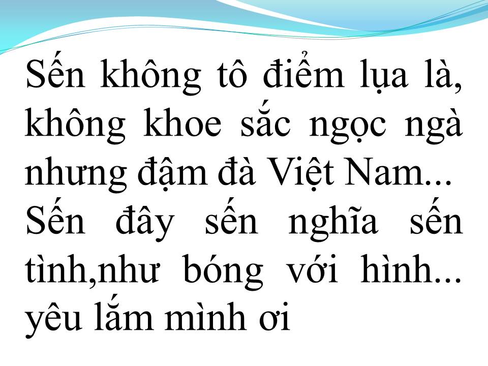 Lời bài hát SẾN