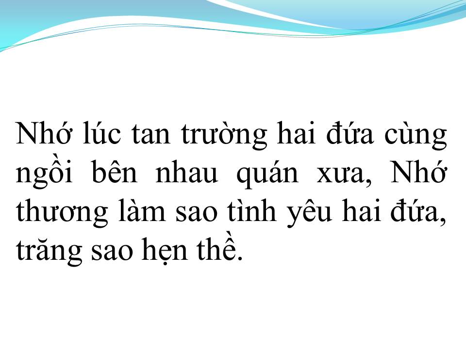 Lời bài hát LIÊN KHÚC SÔI ĐỘNG 1