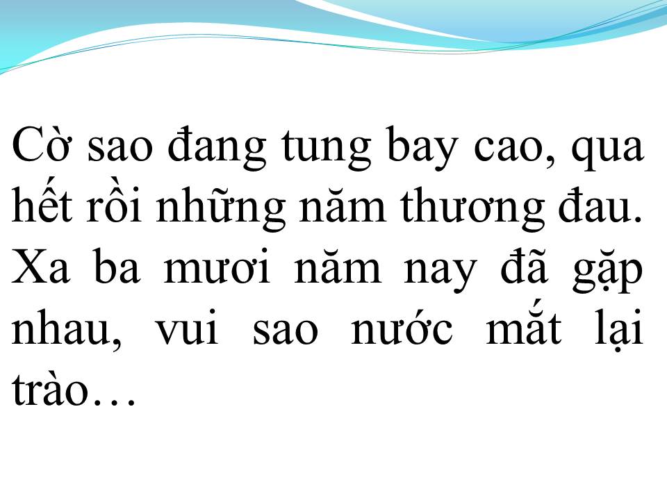 Lời bài hát LIÊN KHÚC SÔI ĐỘNG 1