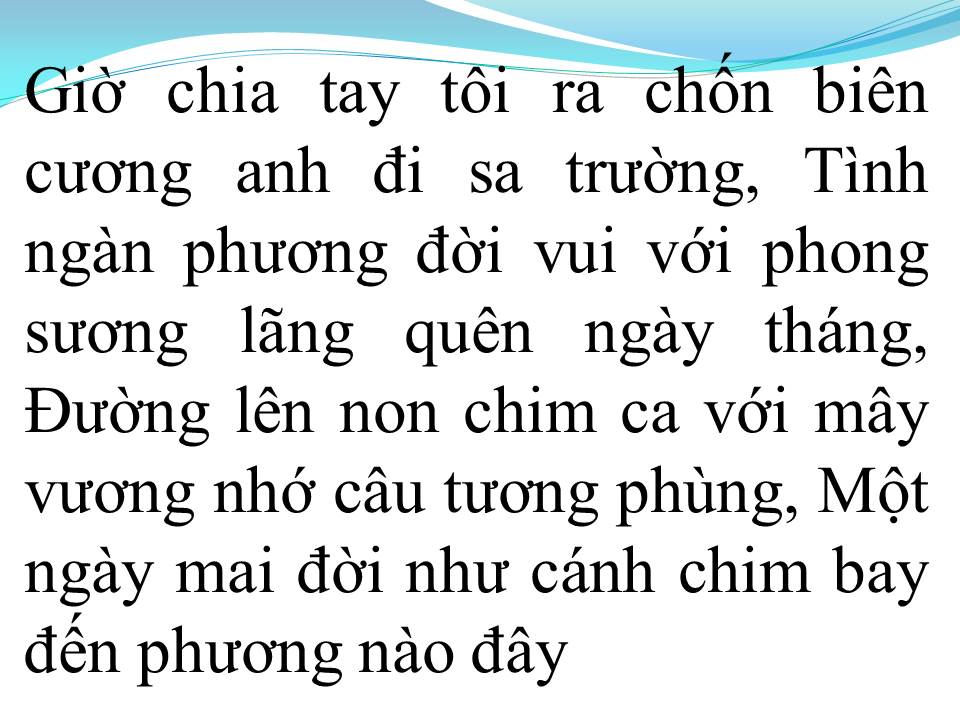 Lời bài hát THƯƠNG NGƯỜI CHIẾN BINH
