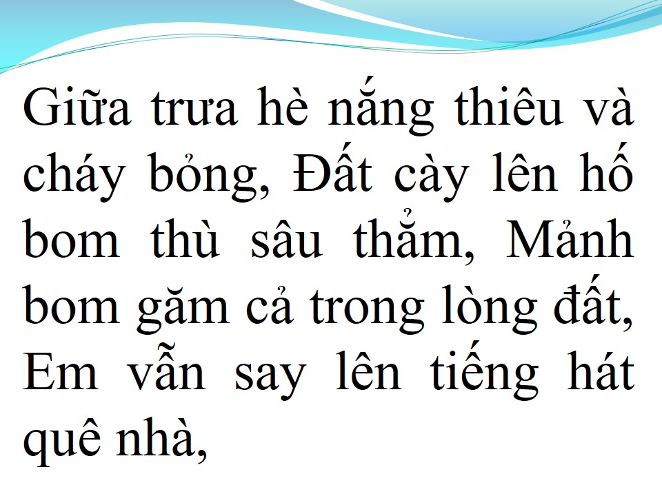 Lời bài hát TRÊN NHỮNG TUYẾN ĐƯỜNG QUAN HỌ
