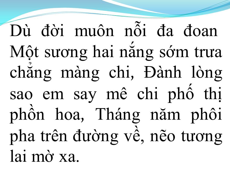 Lời bài hát HẠNH PHÚC ĐƠN SƠ 2