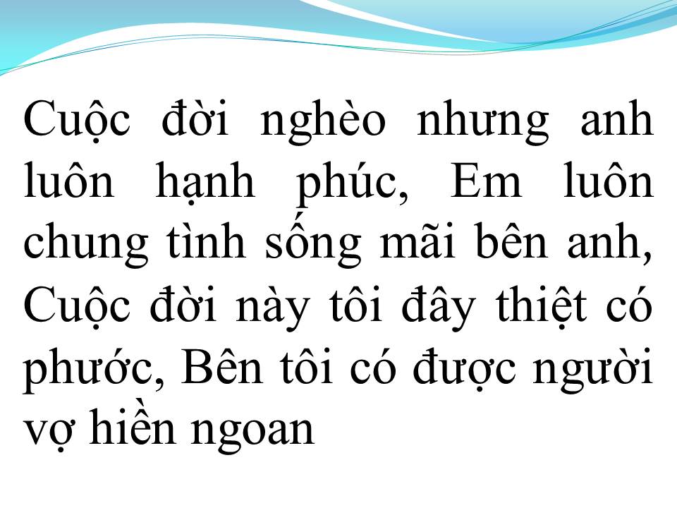 Lời bài hát THƯƠNG LẮM VỢ ƠI