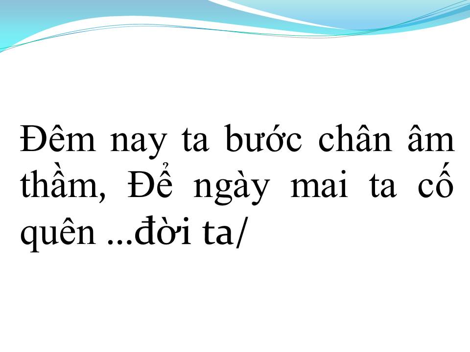 Lời bài hát SỐNG GIẢ