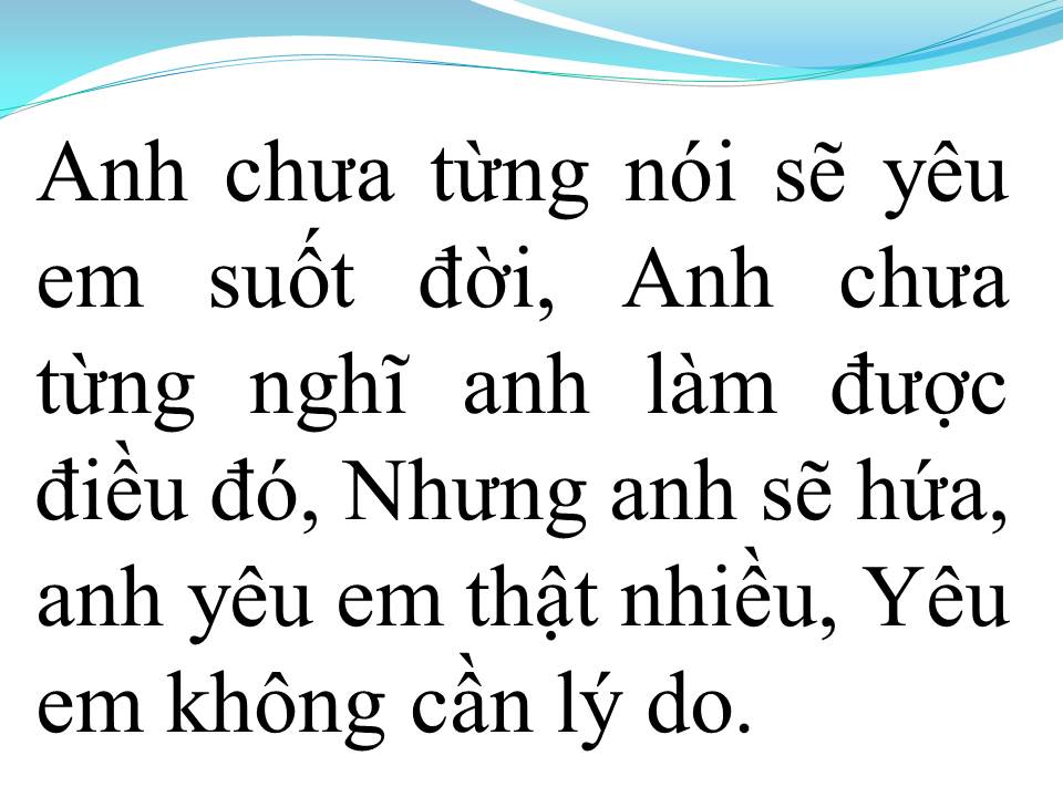 Lời bài hát CHỈ VẬY THÔI (ĐIỀU ANH MUỐN NÓI)