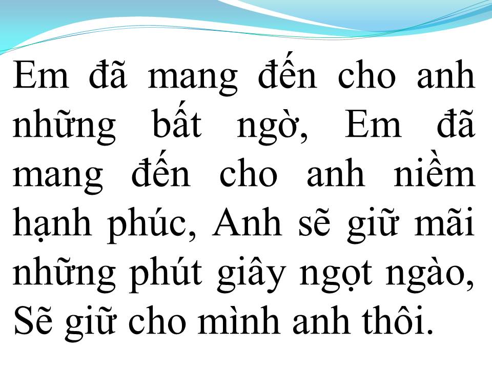 Lời bài hát CHỈ VẬY THÔI (ĐIỀU ANH MUỐN NÓI)