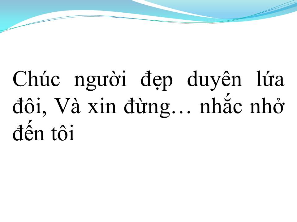 Lời bài hát THIỆP HÔNHG BÁO TIN