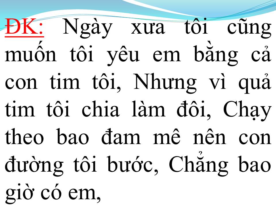 Lời bài hát KẺ ĐA TÌNH