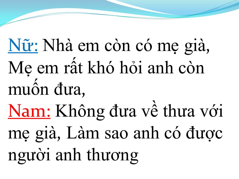 Lời bài hát YÊU SAO CÁI THUỞ BAN ĐẦU