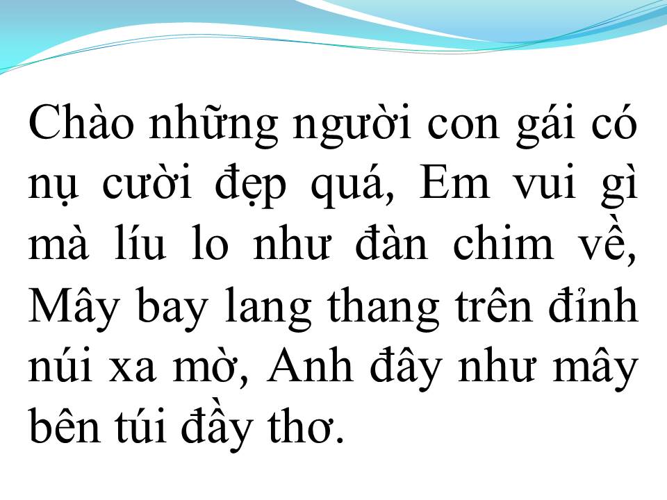 Lời bài hát GẶP NHAU GIỮA RỪNG MƠ