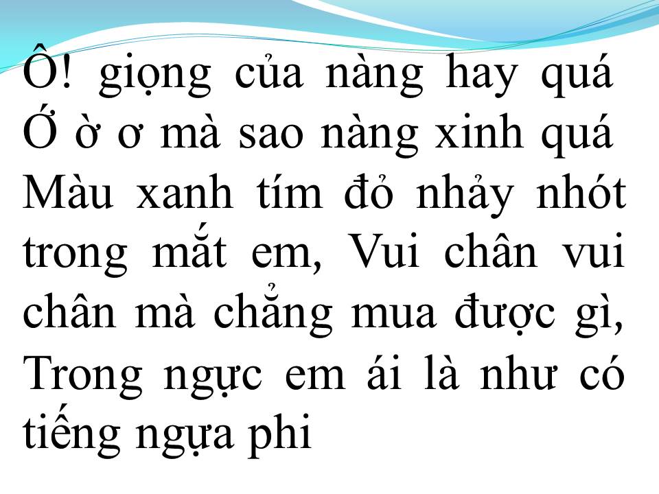 Lời bài hát GẶP NHAU GIỮA RỪNG MƠ