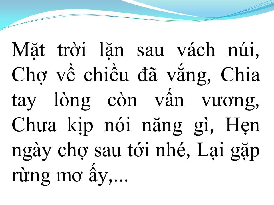 Lời bài hát GẶP NHAU GIỮA RỪNG MƠ
