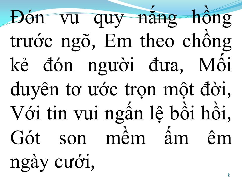 Lời bài hát TRĂM NĂM HẠNH PHÚC