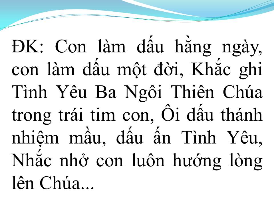 Lời bài hát LÀM DẤU