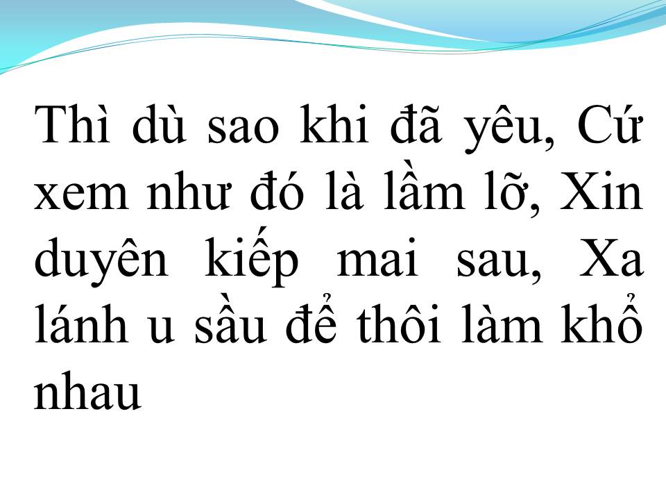 Lời bài hát LÊNH ĐÊNH PHẬN BUỒN