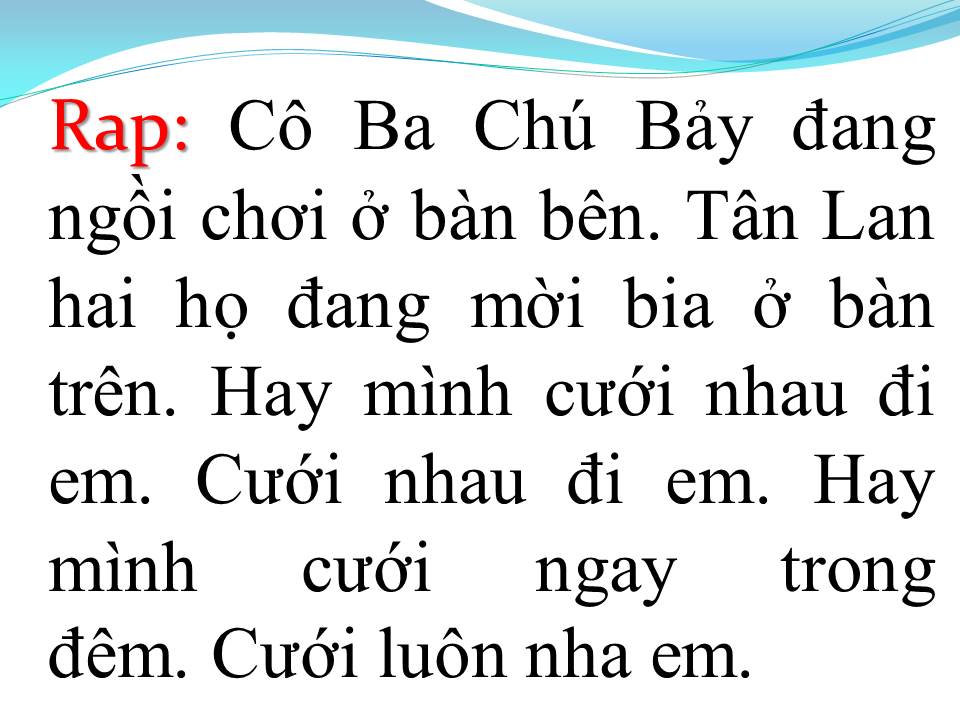 Lời bài hát MÌNH CƯỚI NHAU ĐI