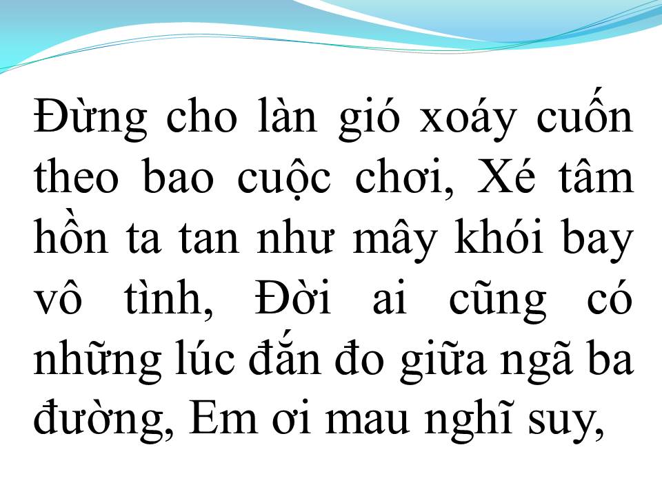 Lời bài hát CUỘC CHƠI VÔ NGHĨA