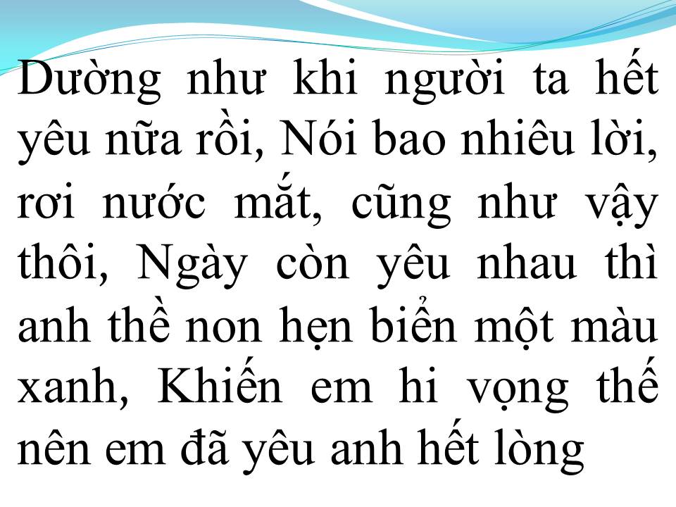 Lời bài hát ĐỨT TỪNG ĐOẠN RUỘT