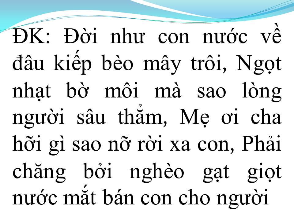 Lời bài hát CON GHẺ