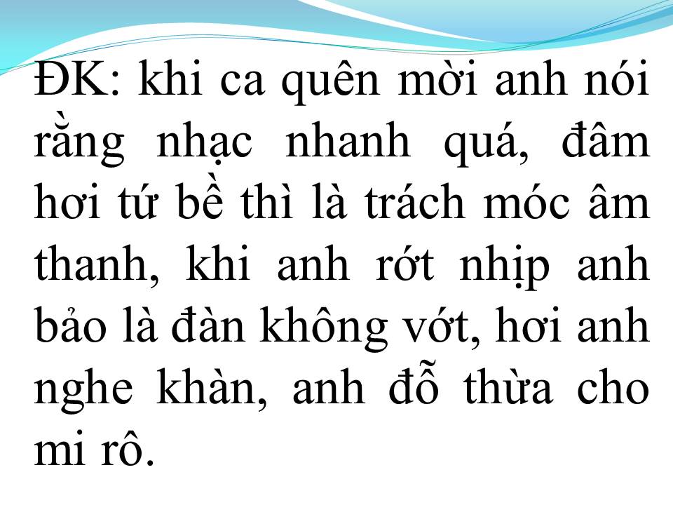 Lời bài hát KIẾP ÂM THANH