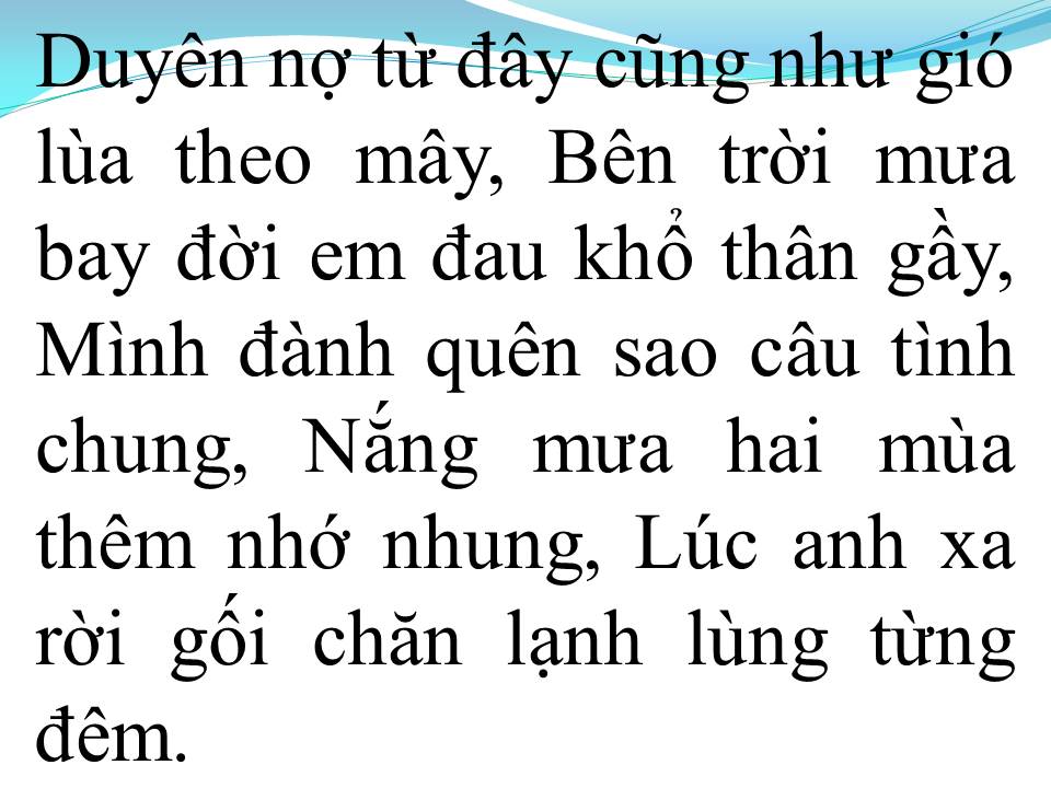 Lời bài hát TÌM CHỒNG