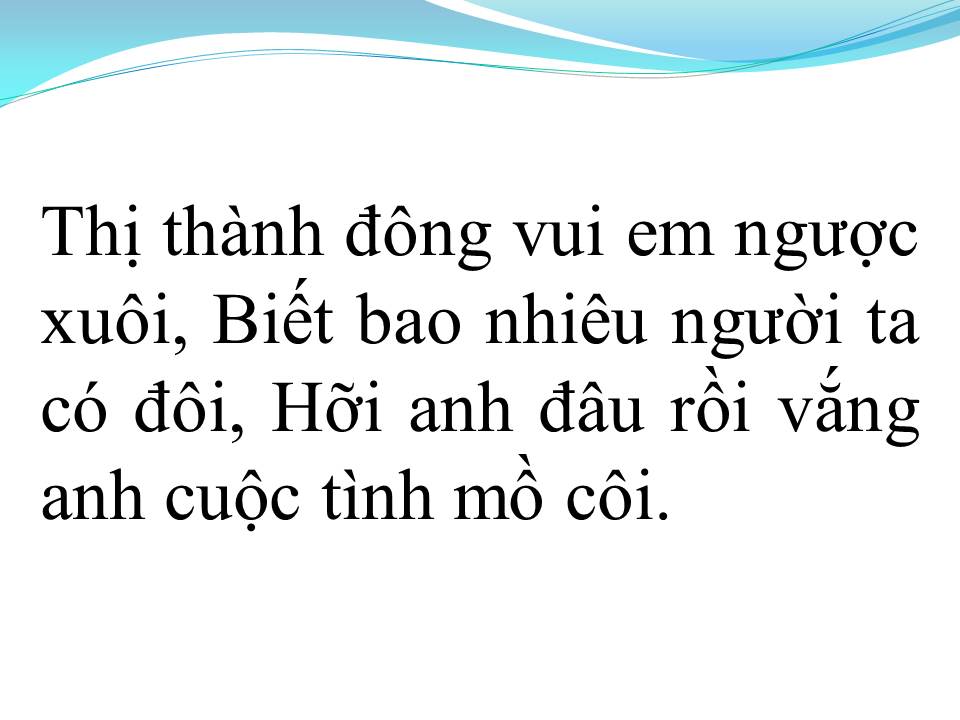 Lời bài hát TÌM CHỒNG