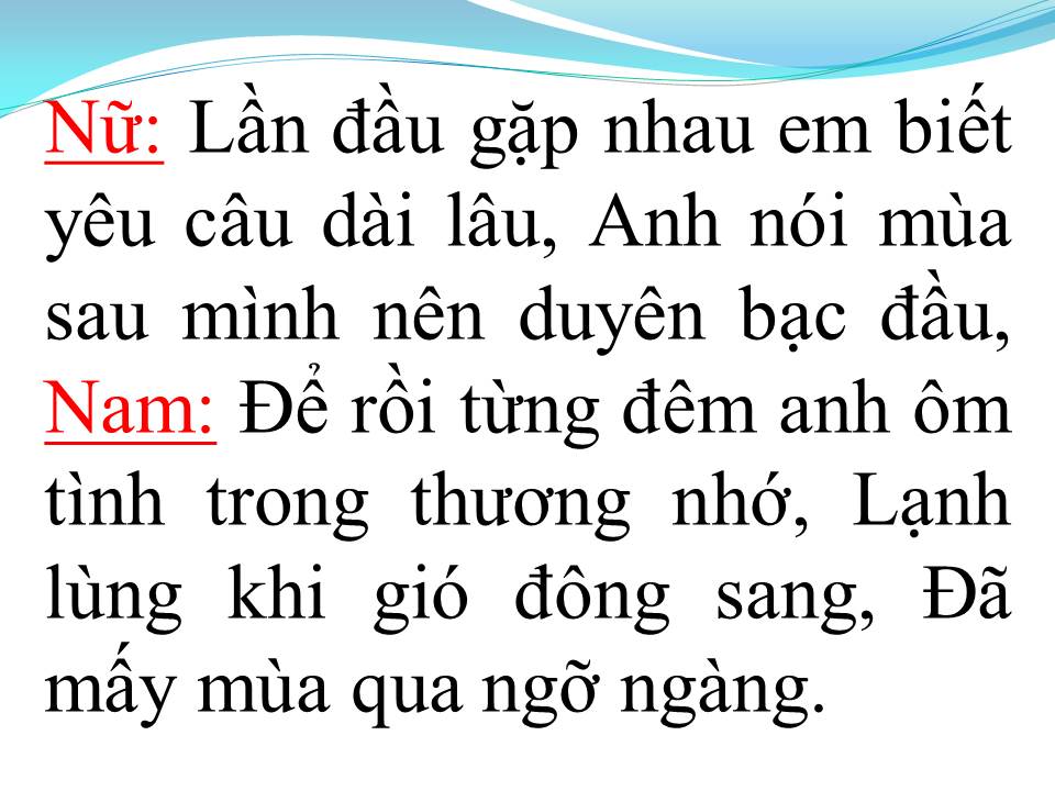 Lời bài hát TÌNH THEO BẾN ĐỖ