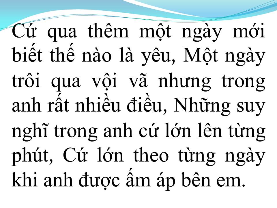 Lời bài hát SUY NGHĨ TRONG ANH