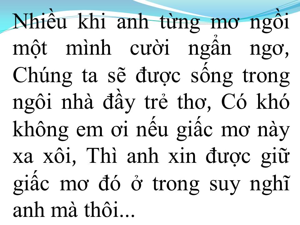 Lời bài hát SUY NGHĨ TRONG ANH