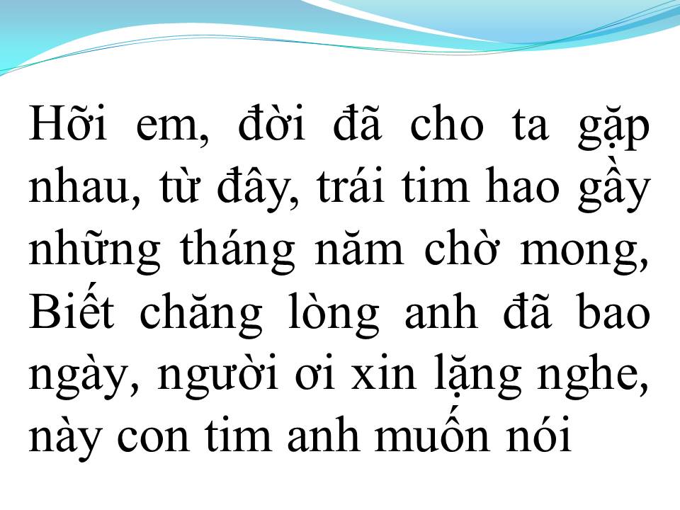 Lời bài hát MÃI MÃI