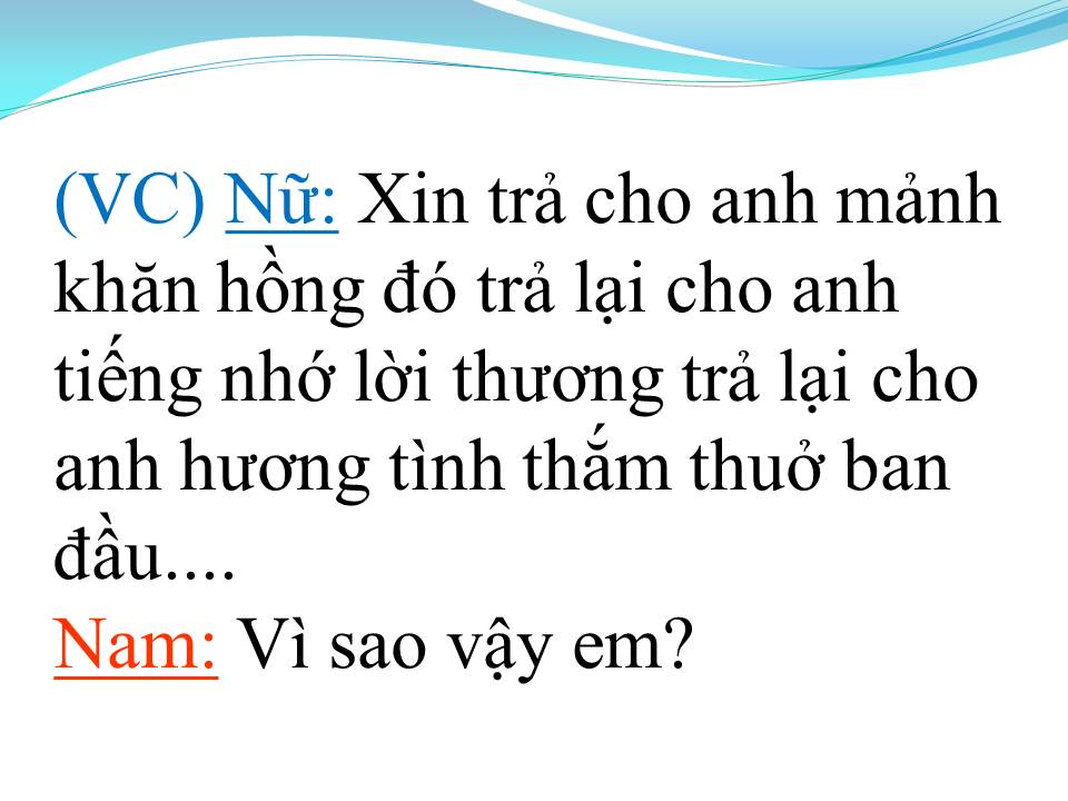 Lời bài hát HAI ĐỨA GIẬN NHAU (TÂN CỔ)