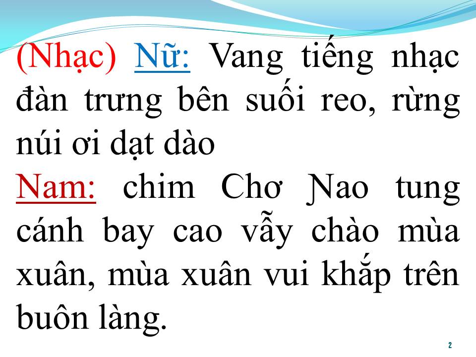 Lời bài hát CUNG ĐÀN MỚI (TÂN CỔ)