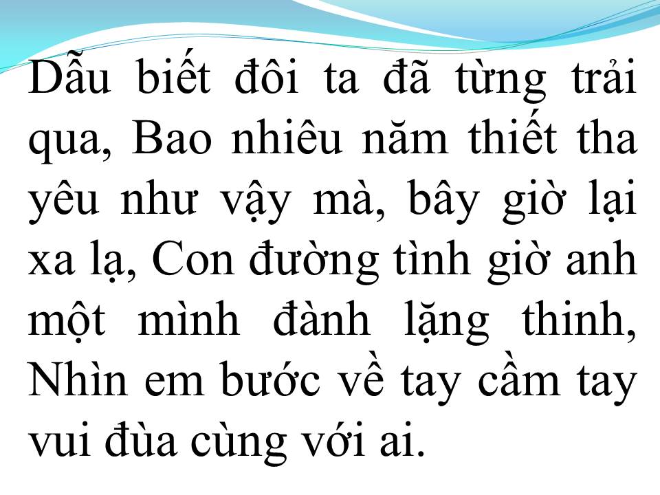 Lời bài hát NGẮM HOA LỆ RƠI
