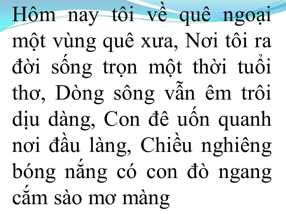 Lời bài hát LỜI NHỚ LỜI THƯƠNG