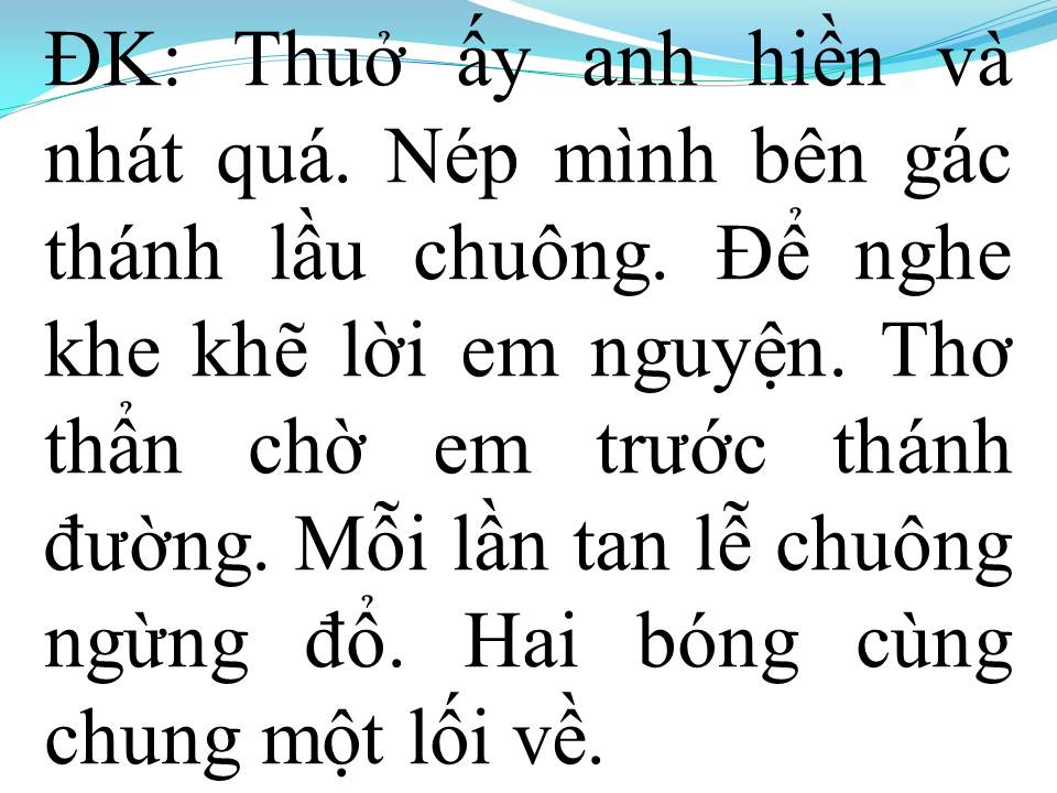 Lời bài hát MUỜI NĂM ÁO TÍM
